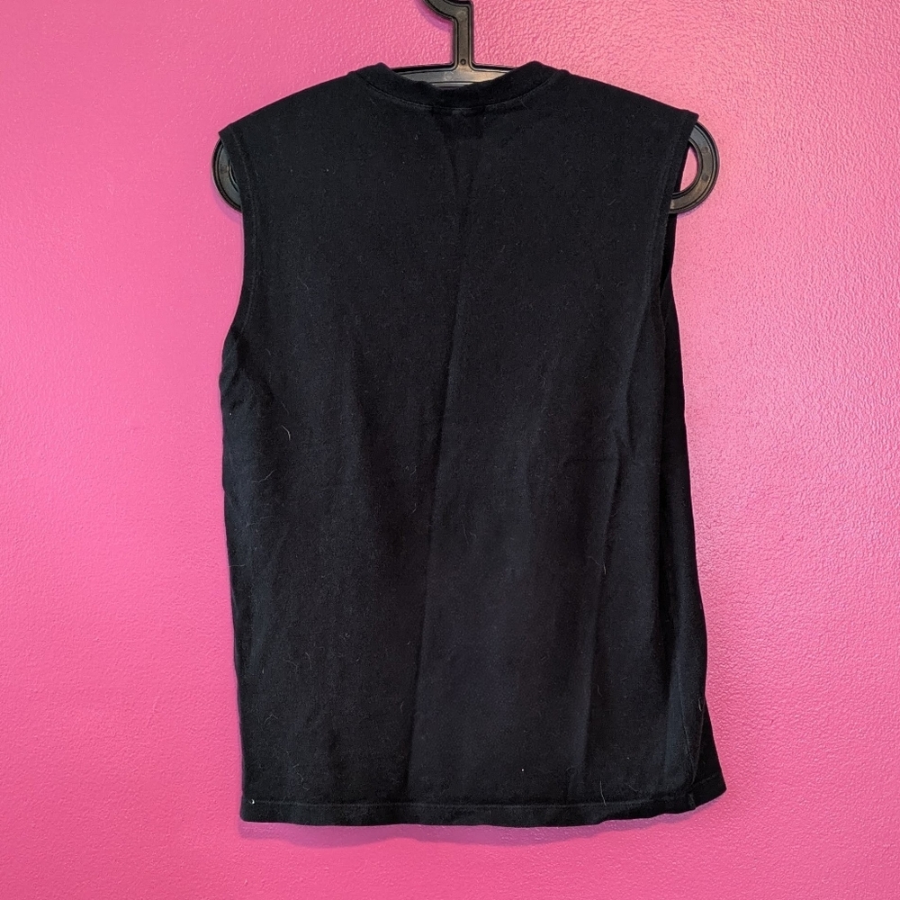 Men's Burberry Black Vest - Picture 2 of 4